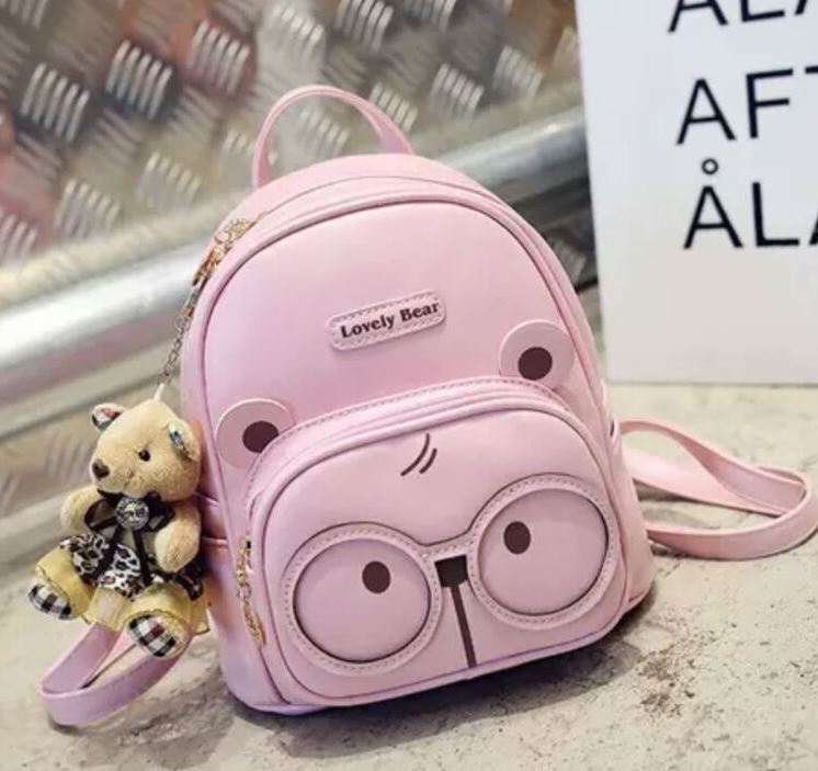 Rucsac dama roz Bear2
